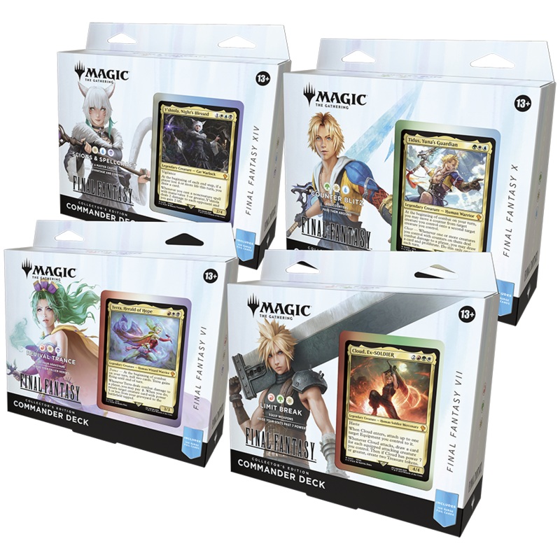 MTG Final Fantasy - Collector's Edition Commander Decks [All 4 Decks]