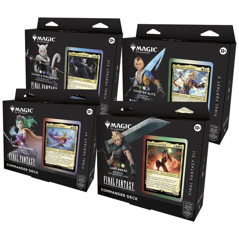 MTG Final Fantasy - Commander Decks [All 4 Decks]