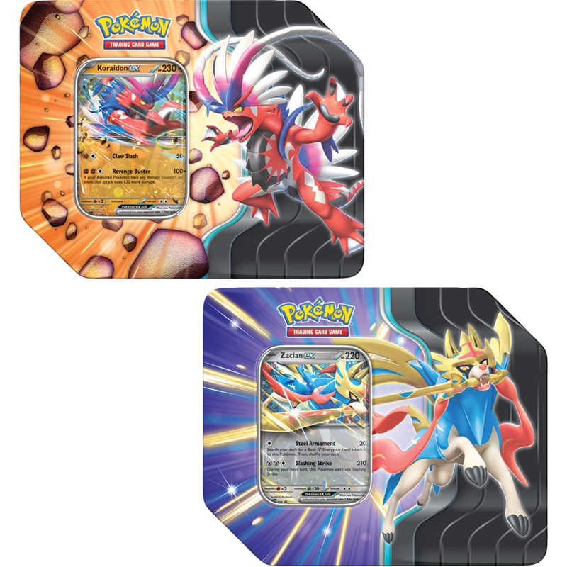 Pokmon TCG | Slashing Legends Tin [2 Styles] **Local Pick-Up Only**