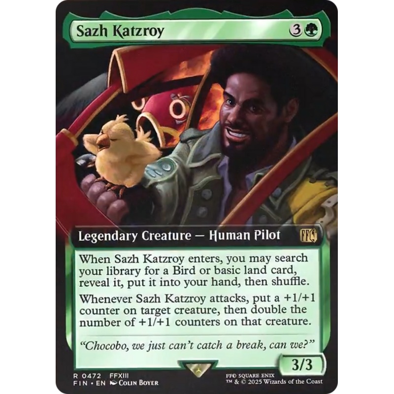 Sazh Katzroy (Extended Art) [FINAL FANTASY]