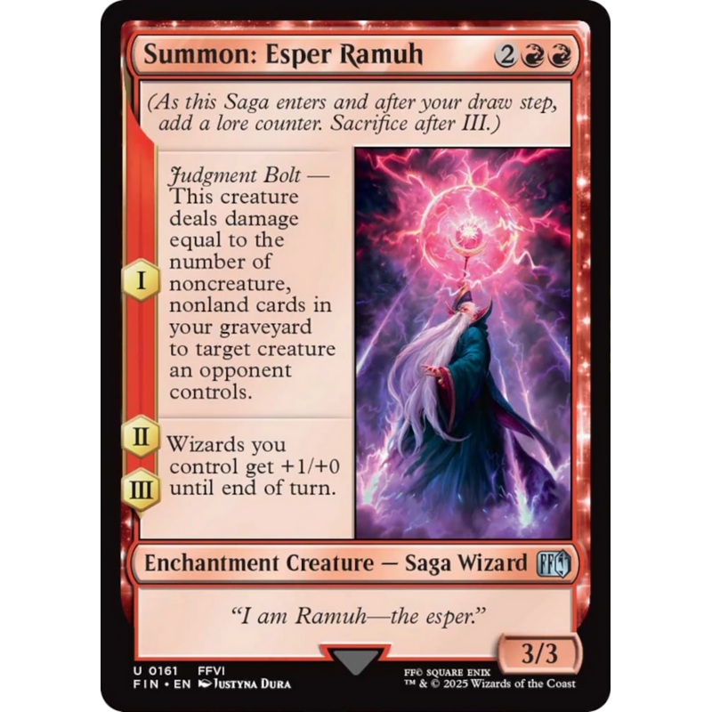 Summon: Esper Ramuh [FINAL FANTASY]