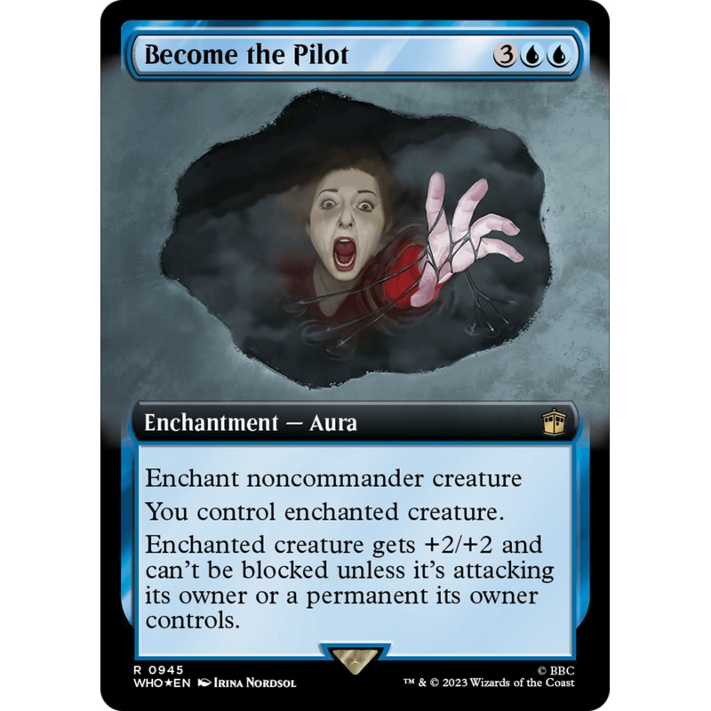 Become the Pilot (Extended Art) (Surge Foil) [Doctor Who]