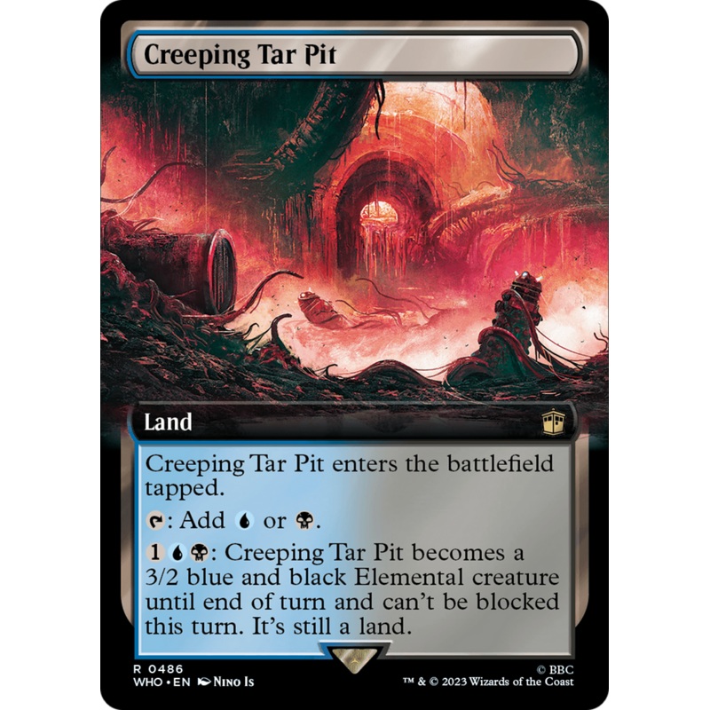 Creeping Tar Pit (Extended Art) [Doctor Who]