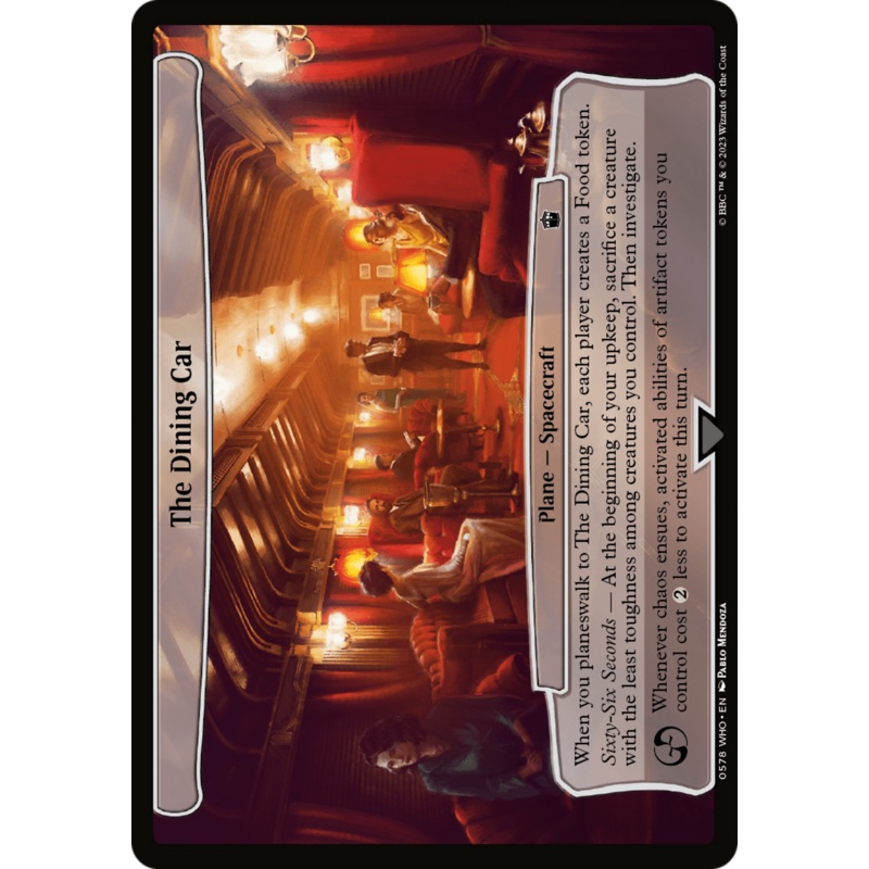 The Dining Car [Doctor Who]