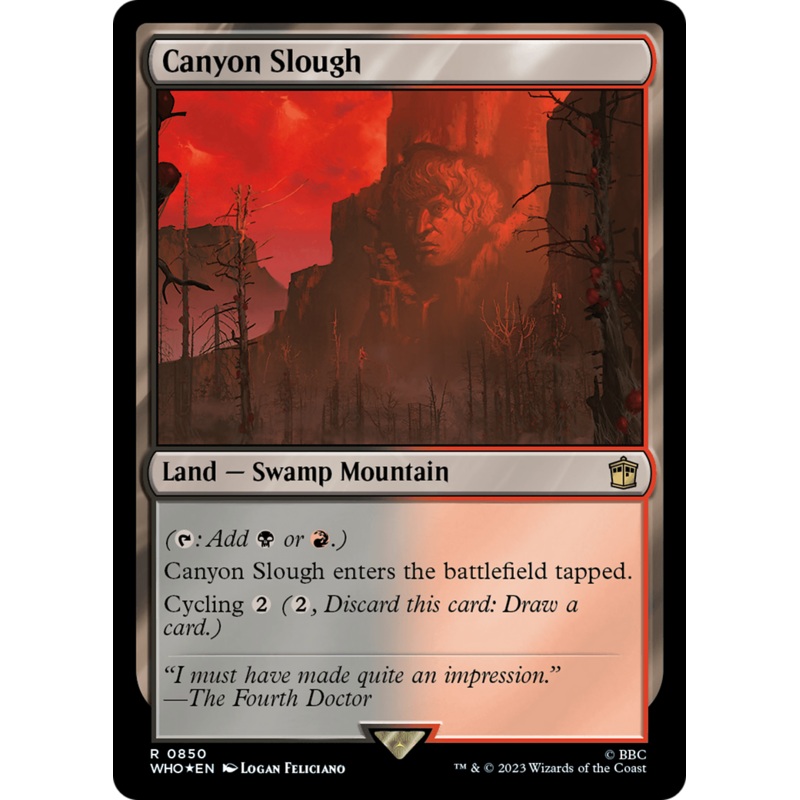 Canyon Slough (Surge Foil) [Doctor Who]