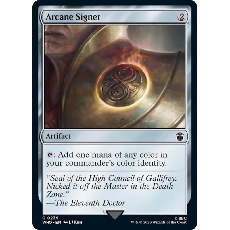 Arcane Signet [Doctor Who]