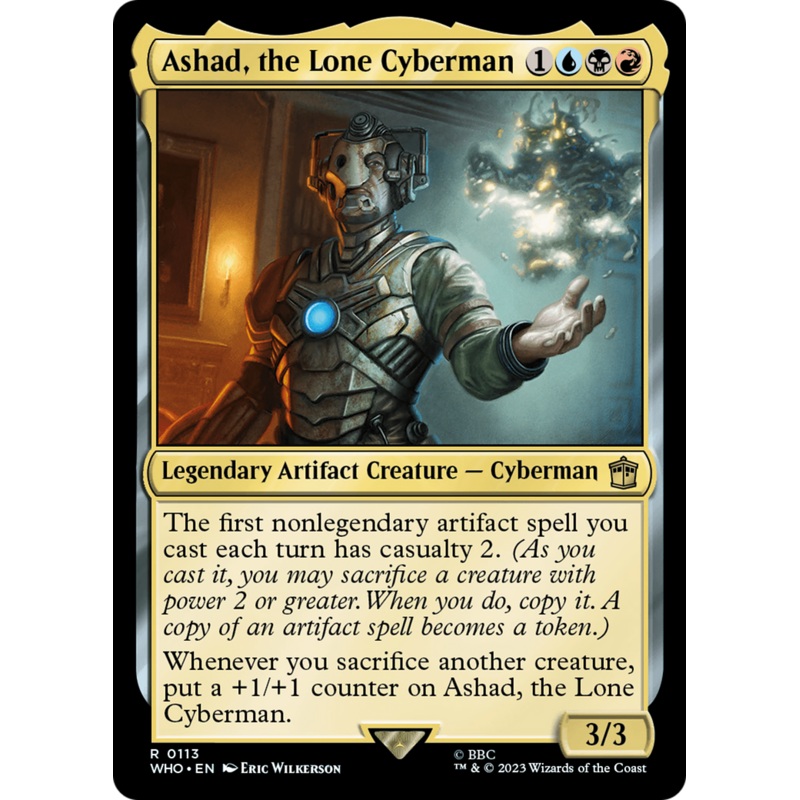 Ashad, the Lone Cyberman [Doctor Who]