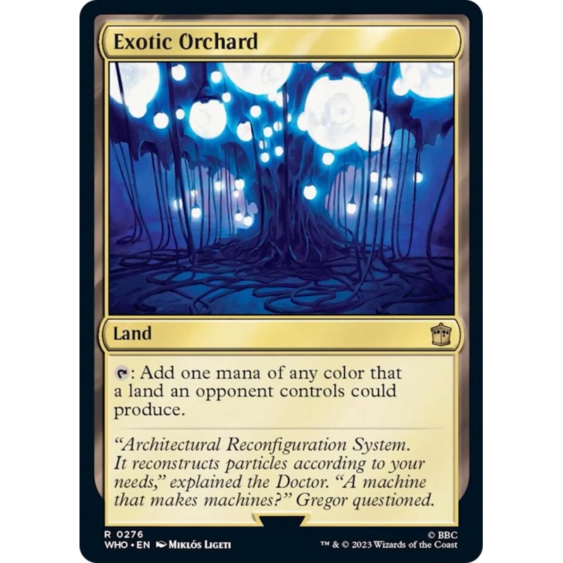 Exotic Orchard [Doctor Who]