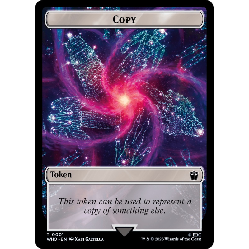 Copy // Mark of the Rani Double-Sided Token [Doctor Who Tokens]