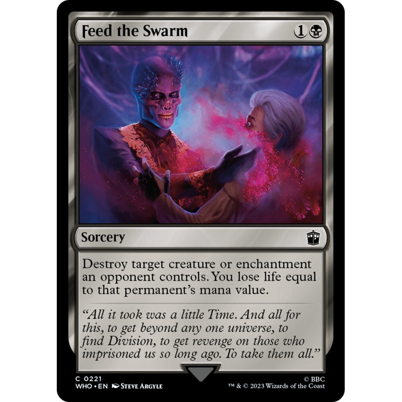 Feed the Swarm [Doctor Who]