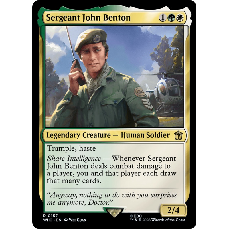 Sergeant John Benton [Doctor Who]