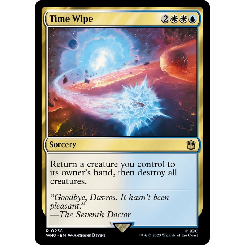 Time Wipe [Doctor Who]