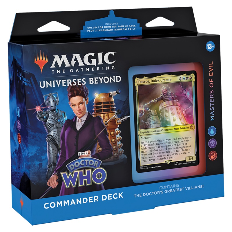 MTG Doctor Who - Commander Deck | Masters of Evil