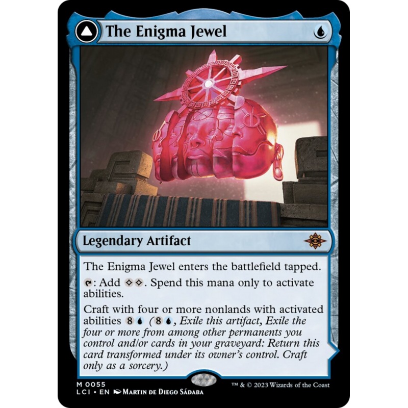 The Enigma Jewel // Locus of Enlightenment [The Lost Caverns of Ixalan]
