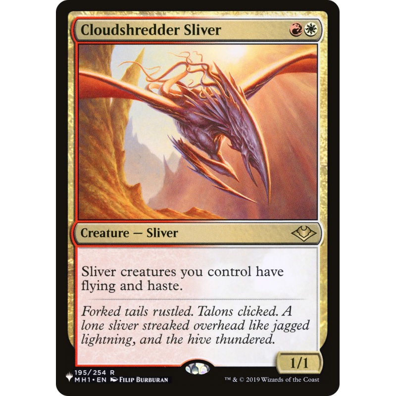 Cloudshredder Sliver (MH1) [The List]