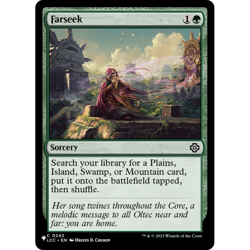 Farseek (LCC) [The List]