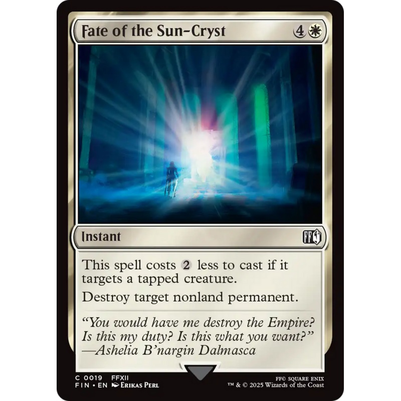 Fate of the Sun-Cryst [FINAL FANTASY]