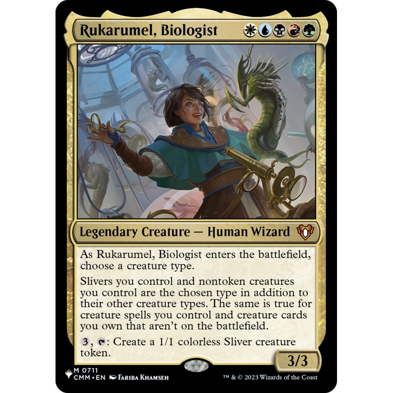 Rukarumel, Biologist (CMM) [The List]