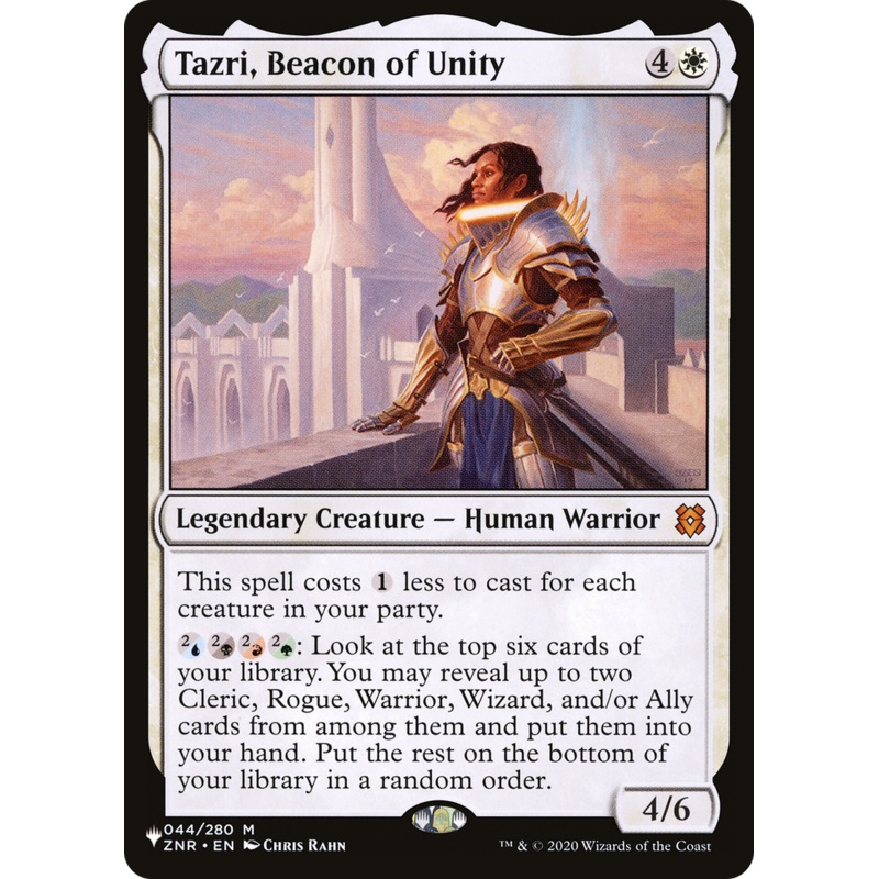 Tazri, Beacon of Unity (ZNR) [The List]