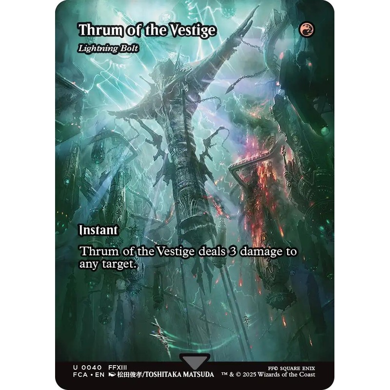 Thrum of the Vestige - Lightning Bolt (Showcase) [FINAL FANTASY : Through the Ages]