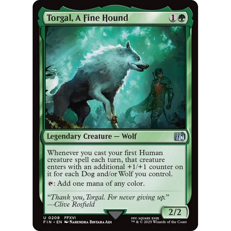 Torgal, A Fine Hound [FINAL FANTASY]