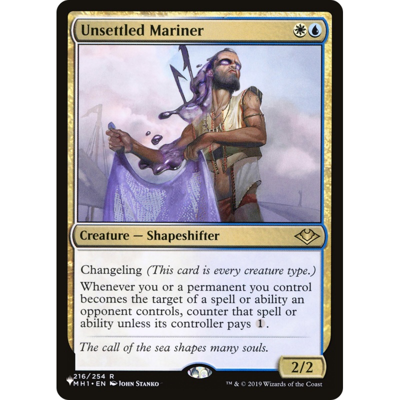 Unsettled Mariner (MH1) [The List]
