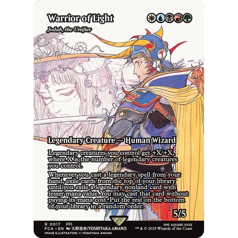 Warrior of Light - Jodah, the Unifier (Showcase) [FINAL FANTASY : Through the Ages]