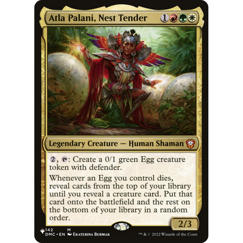 Atla Palani, Nest Tender (DMC) [The List]