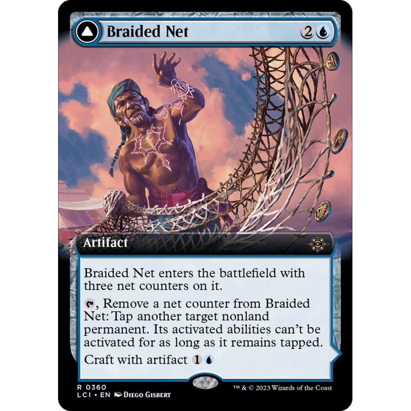 Braided Net // Braided Quipu (Extended Art) [The Lost Caverns of Ixalan]
