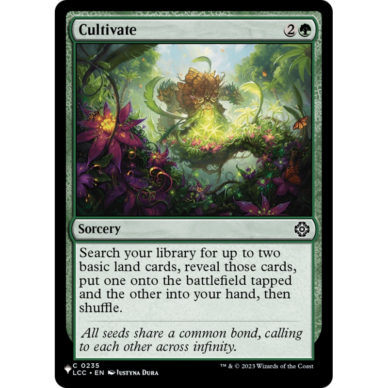 Cultivate (LCC) [The List]