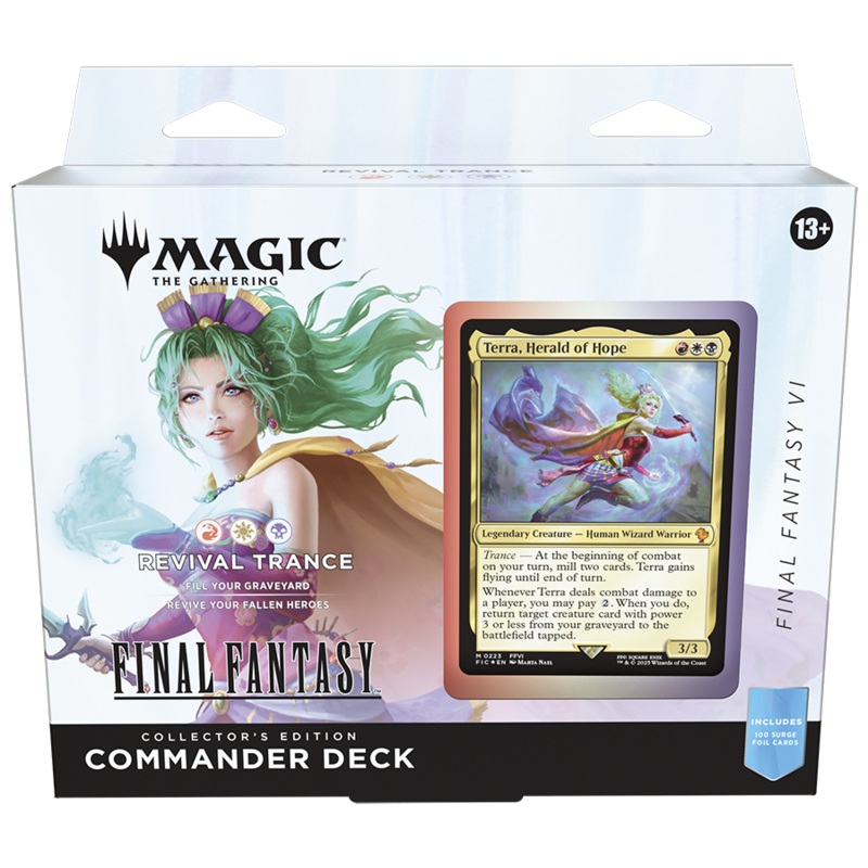 MTG Final Fantasy - Collector's Edition Commander Deck - FFVI: Revival Trance