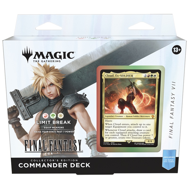 MTG Final Fantasy - Collector's Edition Commander Deck - FFVII: Limit Break