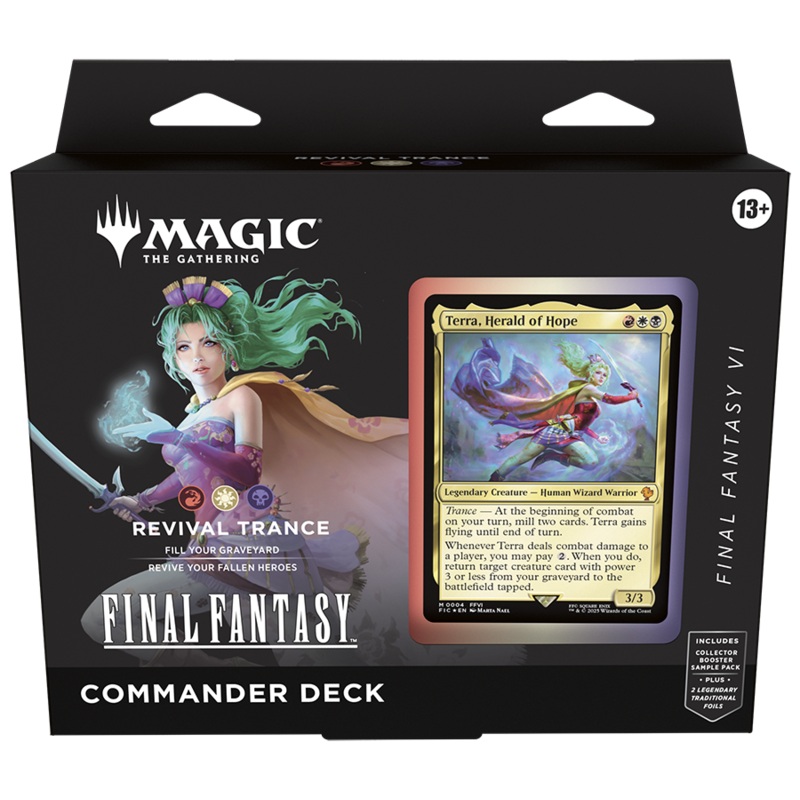MTG Final Fantasy - Commander Deck - FFVI: Revival Trance