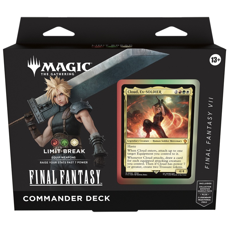 MTG Final Fantasy - Commander Deck - FFVII: Limit Break