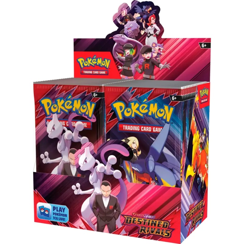 Pokmon TCG | Scarlet & Violet: Destined Rivals - Booster Display Box **In-Store Pick-Up and Purchase Only**(Release 05/30/25)