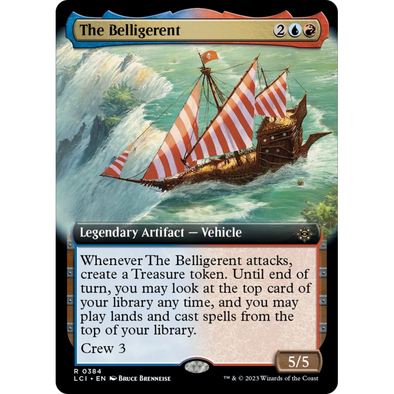 The Belligerent (Extended Art) [The Lost Caverns of Ixalan]