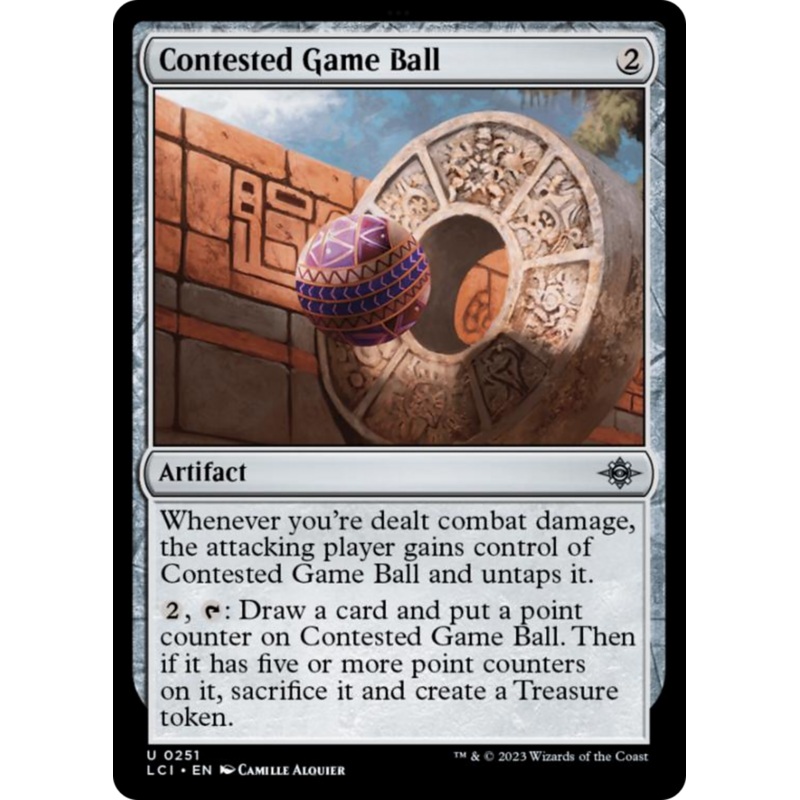 Contested Game Ball [The Lost Caverns of Ixalan]