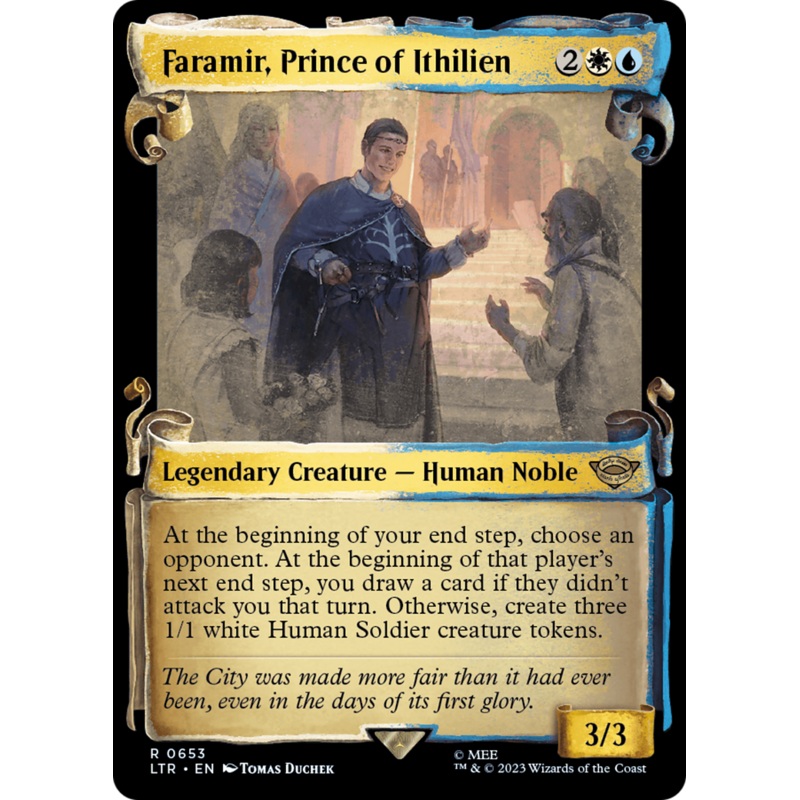 Faramir, Prince of Ithilien [The Lord of the Rings: Tales of Middle-Earth Showcase Scrolls]