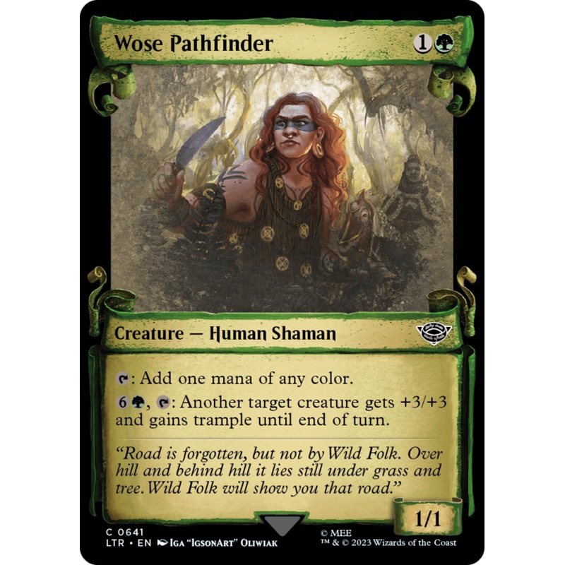 Wose Pathfinder [The Lord of the Rings: Tales of Middle-Earth Showcase Scrolls]