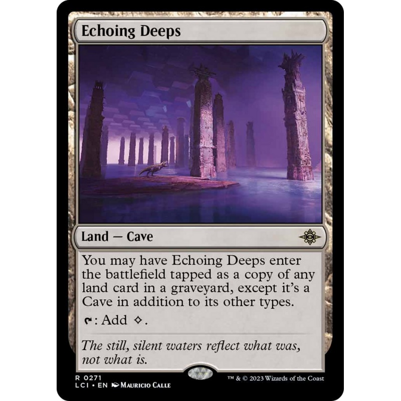 Echoing Deeps [The Lost Caverns of Ixalan]