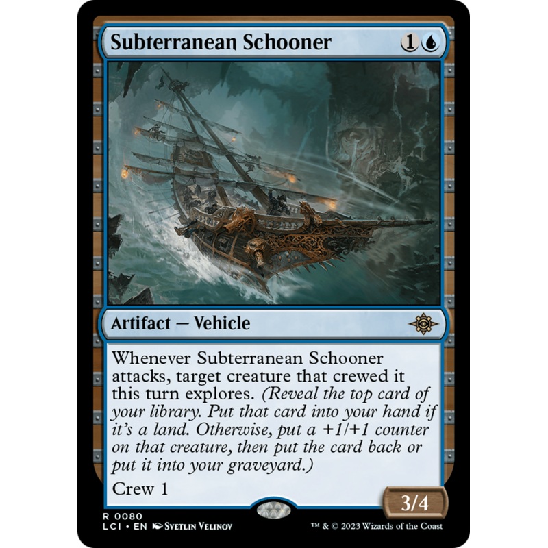 Subterranean Schooner [The Lost Caverns of Ixalan]