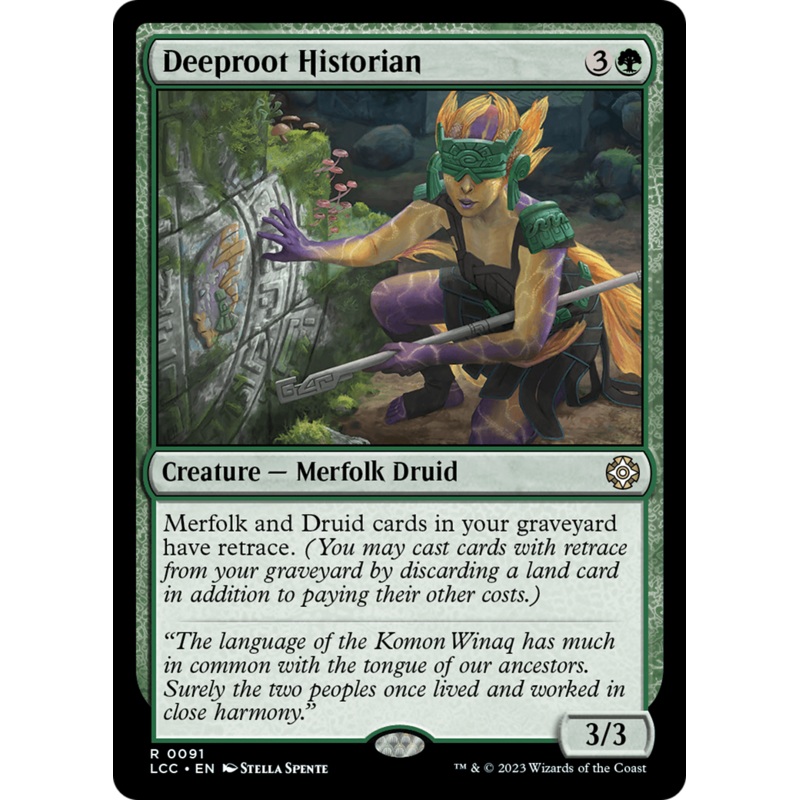 Deeproot Historian [The Lost Caverns of Ixalan Commander]
