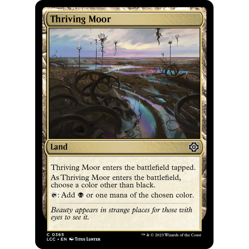 Thriving Moor [The Lost Caverns of Ixalan Commander]