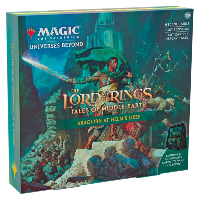 MTG The Lord of the Rings: Tales of Middle-earth - Scene Box | Aragorn at Helms Deep