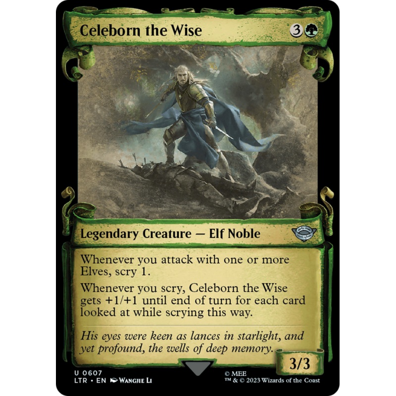 Celeborn the Wise [The Lord of the Rings: Tales of Middle-Earth Showcase Scrolls]
