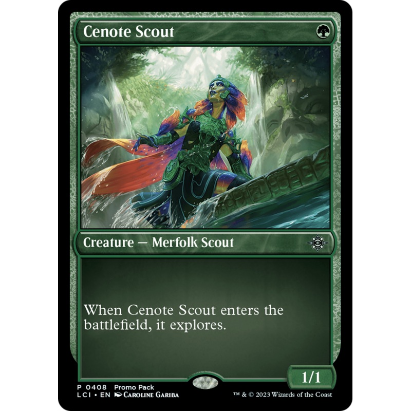 Cenote Scout [The Lost Caverns of Ixalan Promos]