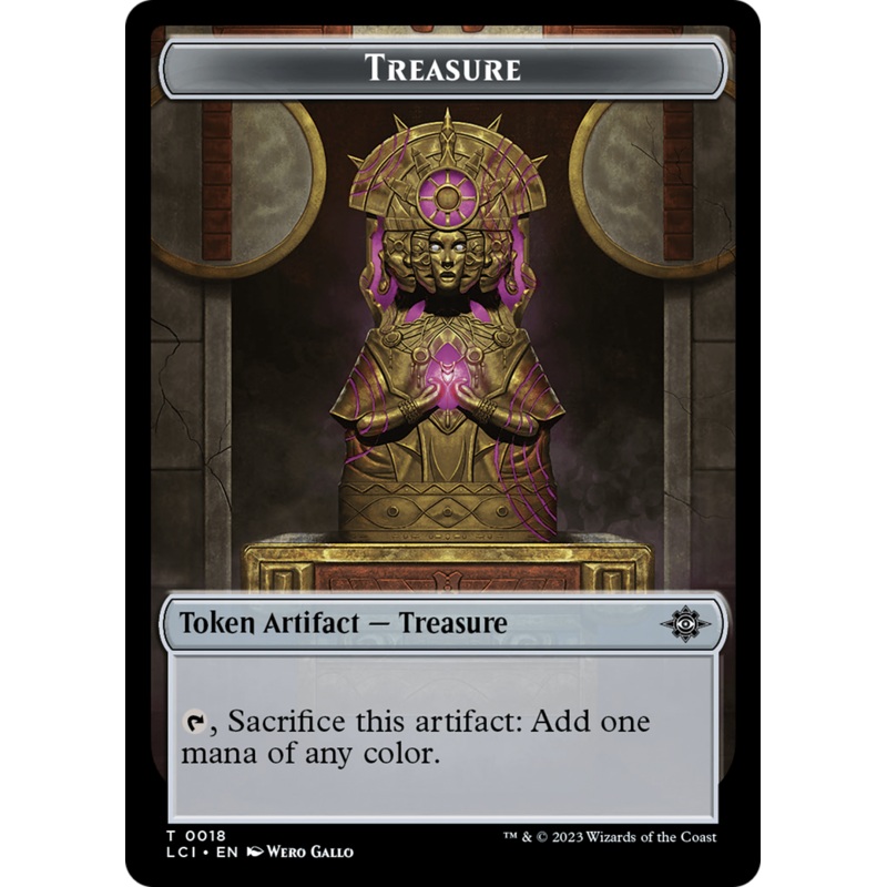 Treasure Token [The Lost Caverns of Ixalan Tokens]