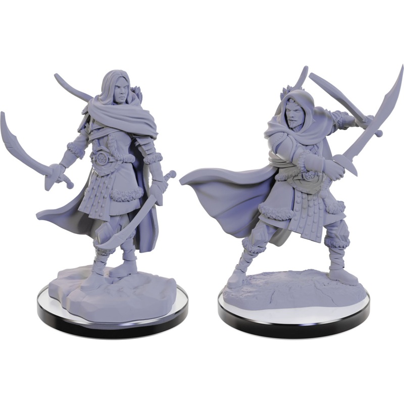 D&D Nolzur's Marvelous Miniatures: W22 Human Rangers [Unpainted]