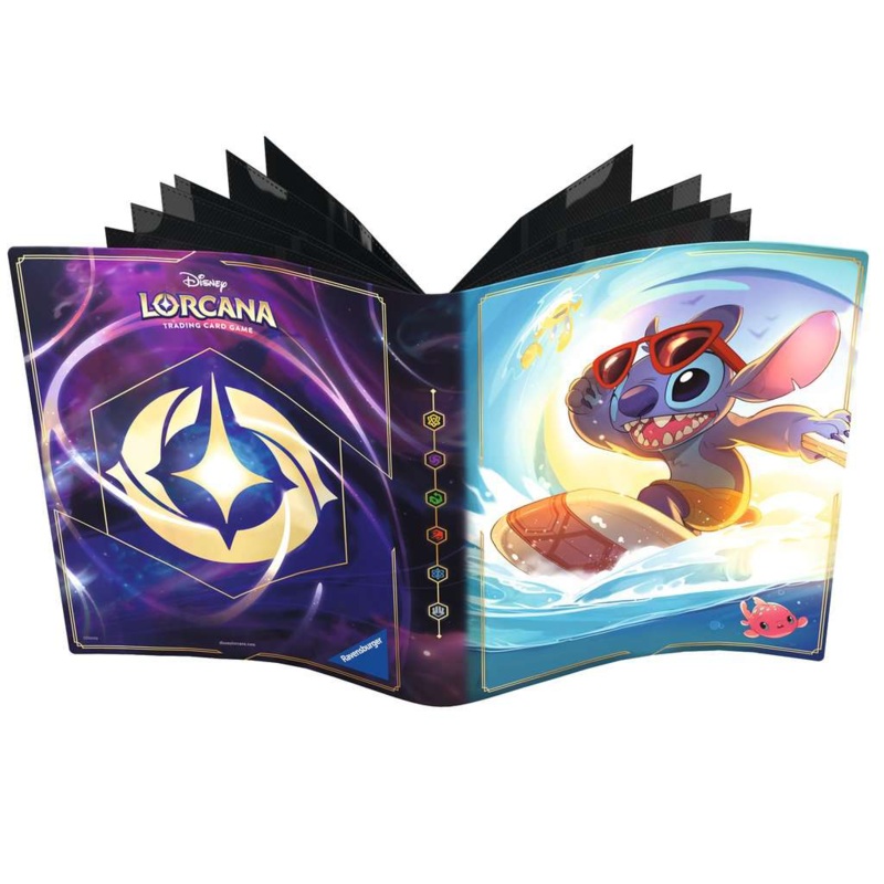 Disney Lorcana TCG | The First Chapter: Stitch, Carefree Surfer - 10 Page Lorebook Card Portfolio