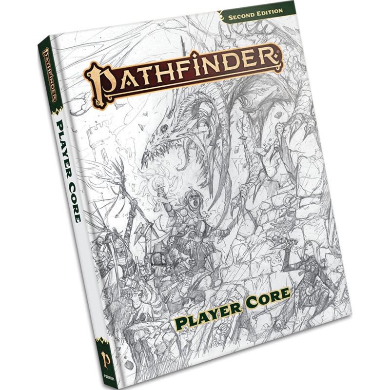 Pathfinder RPG (P2): Player Core - Sketch Cover Edition [Hardcover]